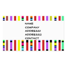 colours business card