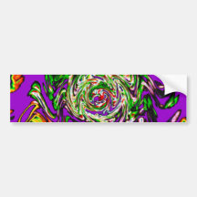 Colours galore bumper stickers