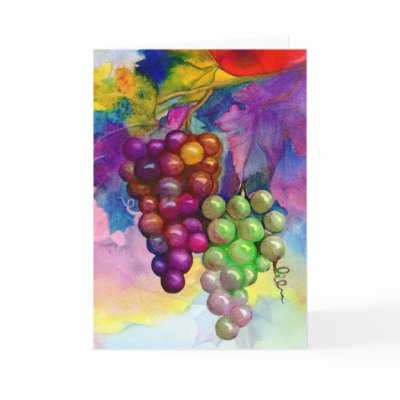 Colours of autumn grapevine by LaureFCarlisle
