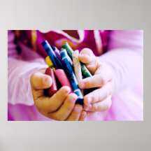 Colours of Childhood memories Posters