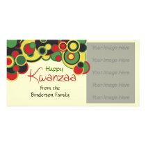 Colours of Kwanzaa Photo Card