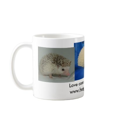 Colours of love coffee mug by hedgehogworld