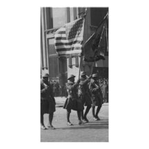 Colours of The Famous 369th Infantry in Parade Photo Greeting Card
