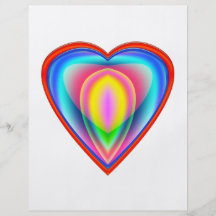 Colours Of The Heart Custom Flyer