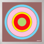 Colours Target Poster