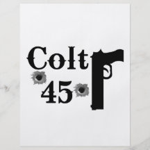 Colt 45 custom flyer