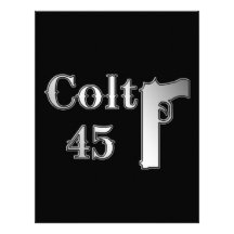 Colt 45 customized letterhead
