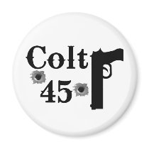 Colt 45 refrigerator magnets