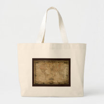 Coltons Vintage World Map Tote Bag