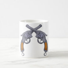 Colts Revolver Pistolen pistols Kaffee Tasse