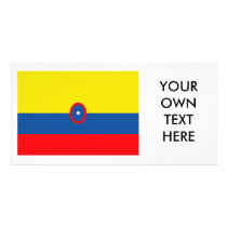 Columbia Flag Picture Card