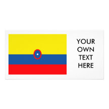 Columbia Flag Picture Card