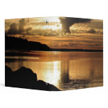 Columbia River Gorge Sunset Rocks Avery Binder