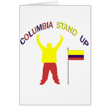 Columbia Stand Up Greeting Cards