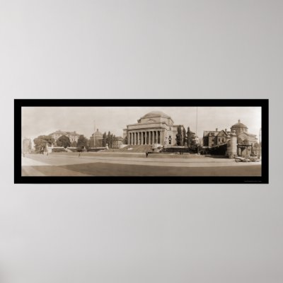 Columbia University NY Photo 1909 Print by lc_panoramicphotos