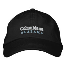 Columbiana,Alabama Female Hat Embroidered Baseball Cap