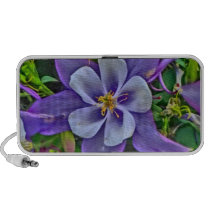 Columbine flower speaker