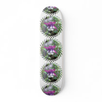 Columbine Flowers Skateboard