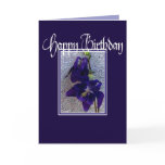 COLUMBINE - HAPPY BIRTHDAY GREETING CARD