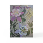 Columbine III Greeting Cards