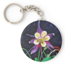 Columbine Keychain