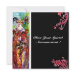 COLUMBINE,Mardi Gras, Sweet 16 Masquerade Party Invitations
