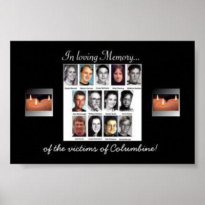 Columbine memory poster by skylinehotti07