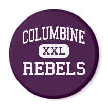 Columbine - Rebels - High - Sunland California Fridge Magnets