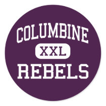 Columbine - Rebels - High - Sunland California Stickers