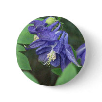 Columbine Round Button