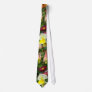 Columbines Violas Garden Wedding Custom Ties