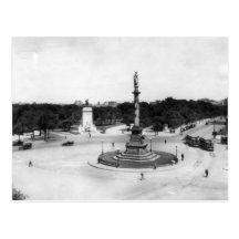 Columbus Circle east, New York City Vintage Post Cards