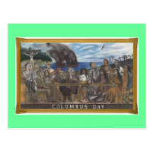 Columbus Day Postcards