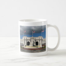 Columbus Fountain at Union Station Mug