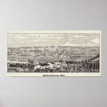 Columbus, GA - le monde en miniature (1857) Poster