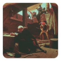Columbus in Chains, 1863 Sticker