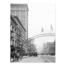 Columbus, Ohio - High Street 1910 Post Card