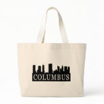 Columbus Skyline Canvas Bags