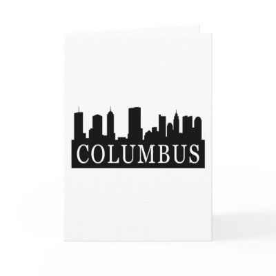 Columbus Skyline Cards by brainburst