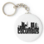 Columbus Skyline Key Chain
