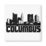Columbus Skyline Refrigerator Magnet