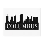 Columbus Skyline Postcard