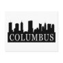 Columbus Skyline Postcard