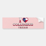 Columbus, Texas Bumper Stickers
