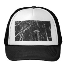 Column Under Weeping Tree Reverse Negative Trucker Hat