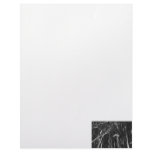 Column Under Weeping Tree Reverse Negative Letterhead Template