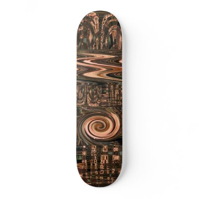 Columned Stinkhorn Mushroom OBX Skateboard by CarolsCamera