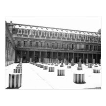 Columns in the Courtyard - Postcard