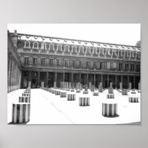Columns in the Courtyard Posters