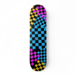 colured chequered deck